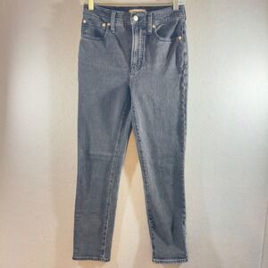 540 | Madewell The Perfect Vintage Jean Womens 24 High Rise Straight Leg Denim
